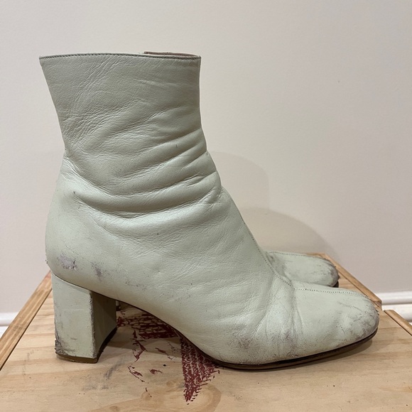 Maryam Nasir Zaden calf skin leather boots - Picture 2 of 7